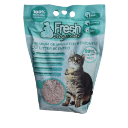 FRESH гранулиран и фракциониран БЕНТОНИТ 6.5 л, 4 кг